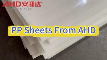 Food-Grade Translucent White PP Sheet 3mm Plates