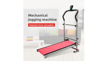 Home fitness shock-absorbing treadmill