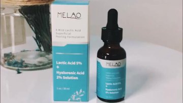 Private Label  OEM Lactic Acid AHA Serum Organic Exfoliating Anti-wrinkle Brightening Skin  Glycolic Lactic Acid AHA Serum1