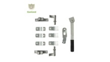Hot Dipped Galvanized American Style Trailer Door Lock Assembly - GL-111311