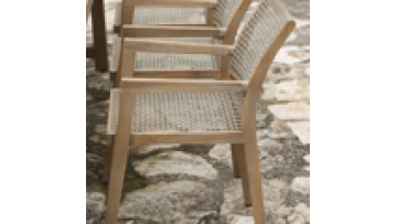 Top quality modern luxury fashion cafe furniture wood and wicker restaurant dining chair1