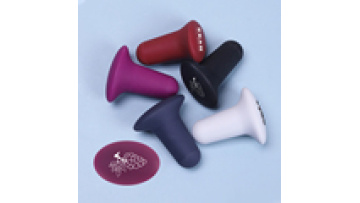 Wholesale BPA Free Wine Accessories Party Wedding Gift Set Sparkling Beer Bottle Caps Silicone Red Wine Stopper1