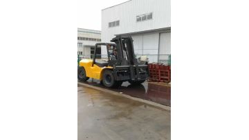 10 ton forklift with fork positioner