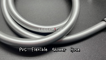 Yuyao factory manufacture shinny strong high quality bath PVC shower hose1