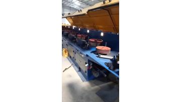 drawing machine with trunk take up