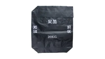 25 Kg Economic Non-Slip Waterproof Square Bottom Plastic PE Valve Bag for Carbon Black1