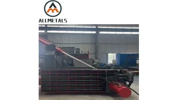 Hydraulic Side-Pushing Scrap Iron Copper Metal Compress Baler Horizontal Baling Machine1
