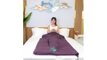 FUERLE Waterproof Portable Sauna Blanket Infrared Sauna Blanket Desktop 500W Spa Furniture Sauna Blanket with Arm Holes Black1