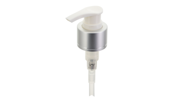 28/410 Matte Silver Up-Down Lock Lotion Pump