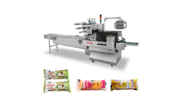 automatic Burger bread packaging machine