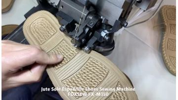 Jute Sole Espadrille Shoes Sewing Machine
