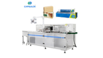 Horizontal Automatic Coffee Capsule Tea Bag Condom Sachet Soap Box Cartoning Packaging Machinery Wrapping Carton Packing Machine1