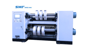unloading of paper slitter rewinders