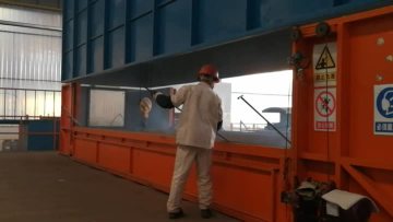 Enclosure,Zinc Fume Hood,Cooling and Passivation