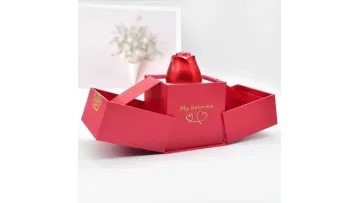 Custom Ceremony Proposal Wedding Ring Box