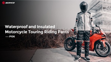 Waterproof and Insulated Motorcycle Touring Riding Pants - P106