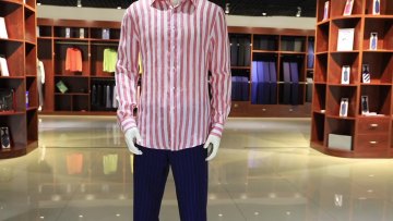 Custom White Plaid men linen shirt button up shirt formal casual shirts for men1