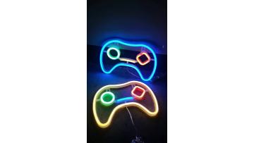 Led Neon Sign Light Gamepad Cherry Bar Rainbow Cloud Boy Girl Star Hello for Shop Party Wedding Xmas Gift Kid's Toy Animal1