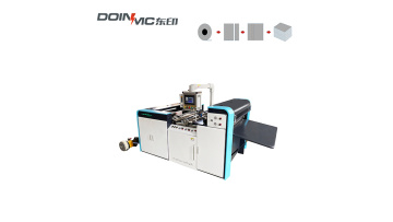 RS-K  paper sheeting machine-stack on table