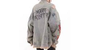 High quality mens jeans jacket custom streetwear denim jacket for men jeans jacket1