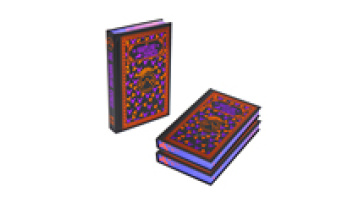 Book Making Company Custom Foiling on Hardcover Hardbound Romantic Novel Printing with Purple Sprayed Edges1