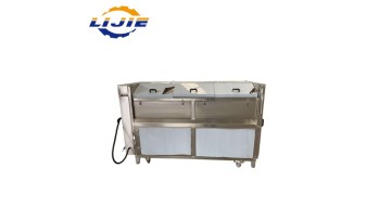brush washing and peeling machine
