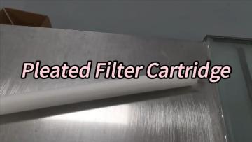 Pp Pleated Cartridge Filter