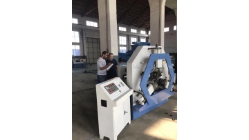 Pipe thread rolling machine