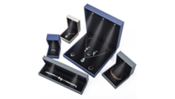 Wholesale custom logo luxury leather jewelry led packaging box Earrings bracelet necklace bracelet ring jewelry box with lights1