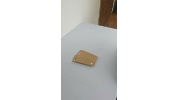 The shaping of the french fry container