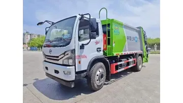 Factory Direct Dongfeng 4X2 10.5cbm Tipping Hopper Compaction Refuse Truck1