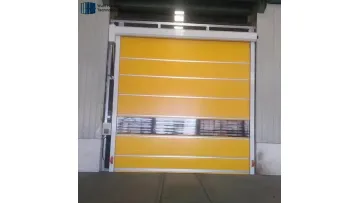 Electric Roll up Fast Polycarbonate Automatic PVC High Speed Door1