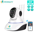 VEONARY AI 1536P 1080P Wifi Wireless IP Security Camera Home Surveillance Two-way Audio CCTV 3MP 2MP Baby Monitor Pets P2P Cloud