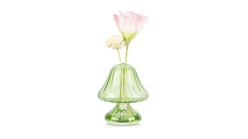 Mushroom Glass Vase