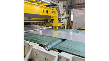 Embossed color-coated metal sheets are used in refrigerators