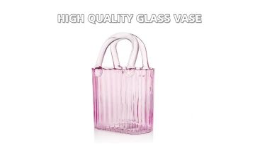 Handbag Glass Vase