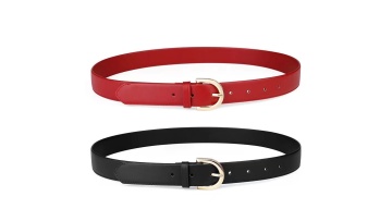 Leather Woven Casual Waist Belt