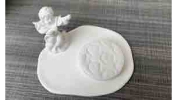 Plum Embossed Cosmetic Cotton Pads