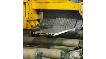 Aluminum profiles for water-cooled plates