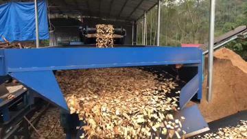 wood chip screen machine good