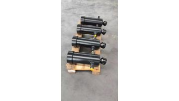 Multi stage oil cylinder 5TG-129 * 1480 for lifting vehicles
