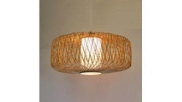 Bamboo Pendant Light and Rattan Lamp Chandelier: Handwoven Shade for Home Décor - RT01911