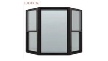 Wholesale Original Design ODICK Aluminum Double Glass Hurricane Impact Windows Aluminium Casement Window1