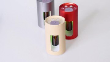 Mini Aluminum Essential oil diffuser waterless diffuser usb nebulizer scent oil operated car fragrance scent diffuser1