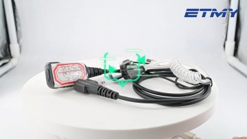 Two Way Radio clear Tube Earpiece for DP1400/DEP450/CP200D/CP200/EP4501