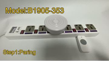 RGB Light Doorbell Kit LED Light AC Doorbell B1905-353