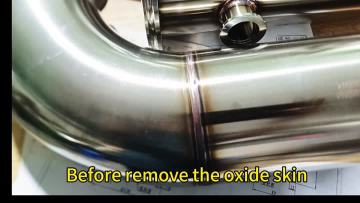 Polishing to remove oxide skin