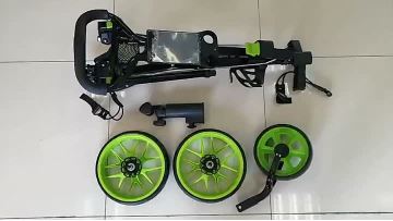 three wheels trolley