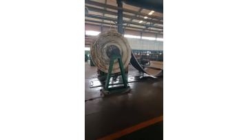 Conveyor belt forming machine production line
