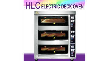 Commercial HLC Luxury Electric Deck Oven High Quality 2  Layers 4 trays Baking Oven1